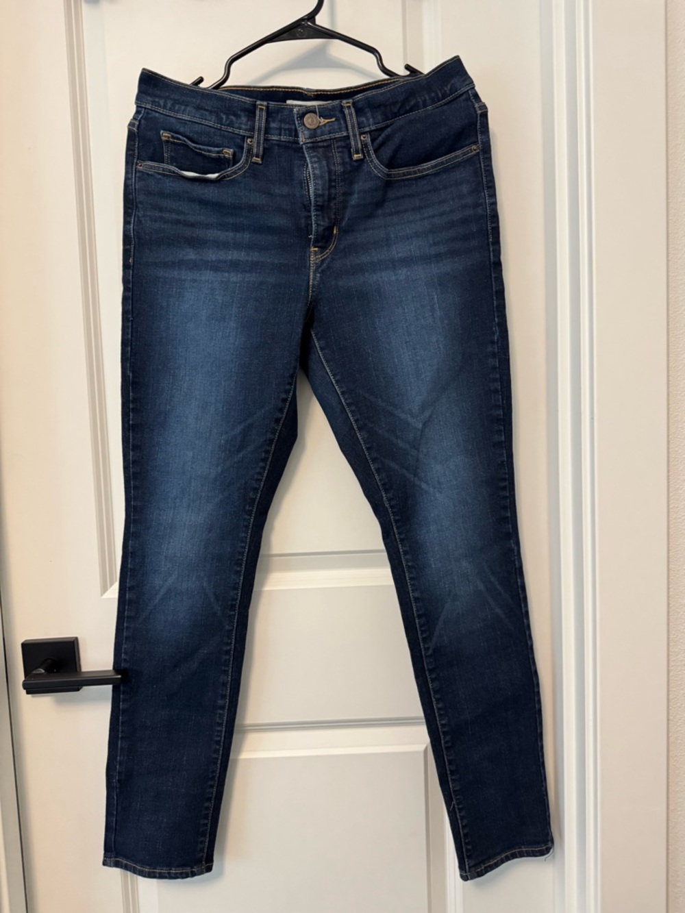 Levi's Dark Blue 311 Shaping Skinny Jeans